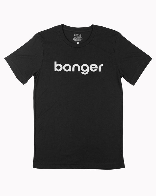 Banger Pickleball T-Shirt Black Triblend Fabric
