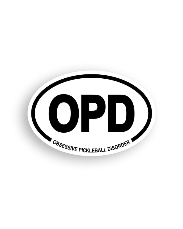 Pickleball Sticker