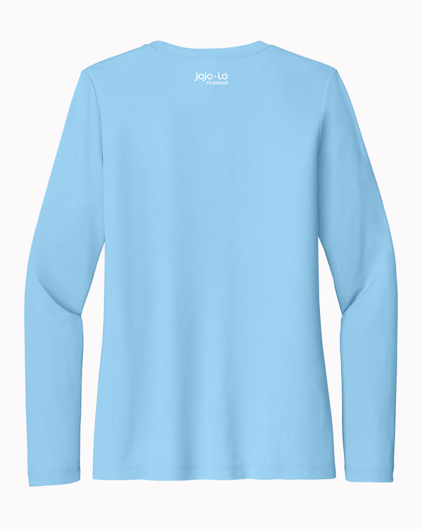 Silver Foil Pickle Pickleball Women's Sun Protection Shirt UPF 50 Fabric