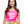 Dink Like A Girl Pickleball Tank Top Women's Pink Performance Fabric