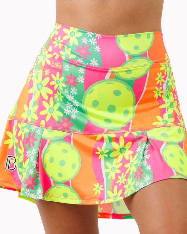 Daisy Drop Pleat Skort