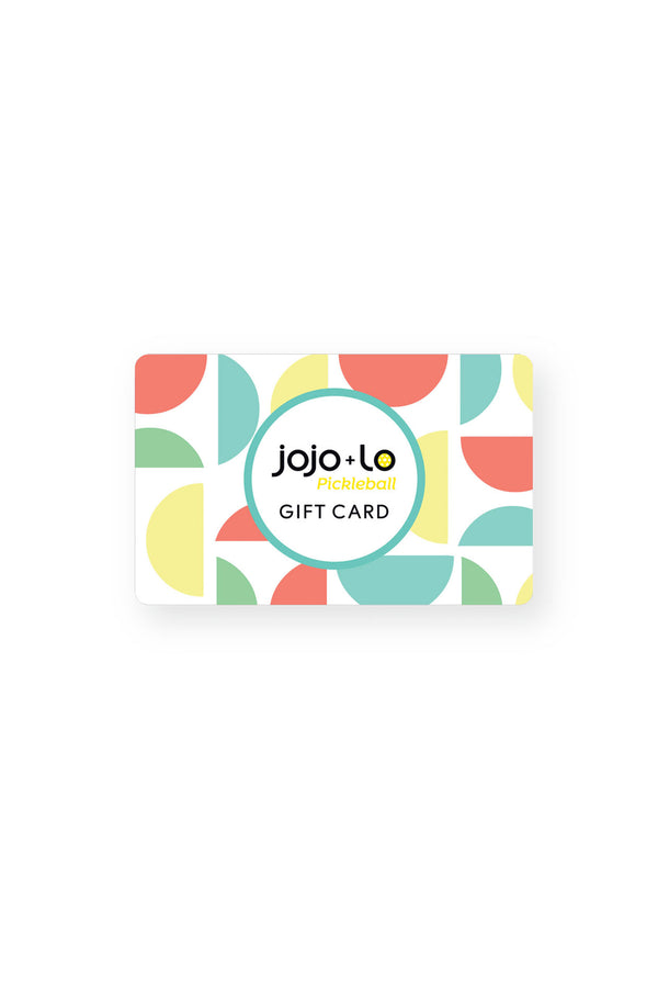 jojo+lo Pickleball Gift Card