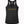 Gold Foil Pickle Pickleball Tank Top Women's Black Performance Fabric
