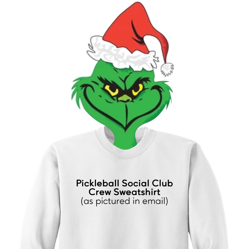 Pickleball Social Club Crew Sweatshirt