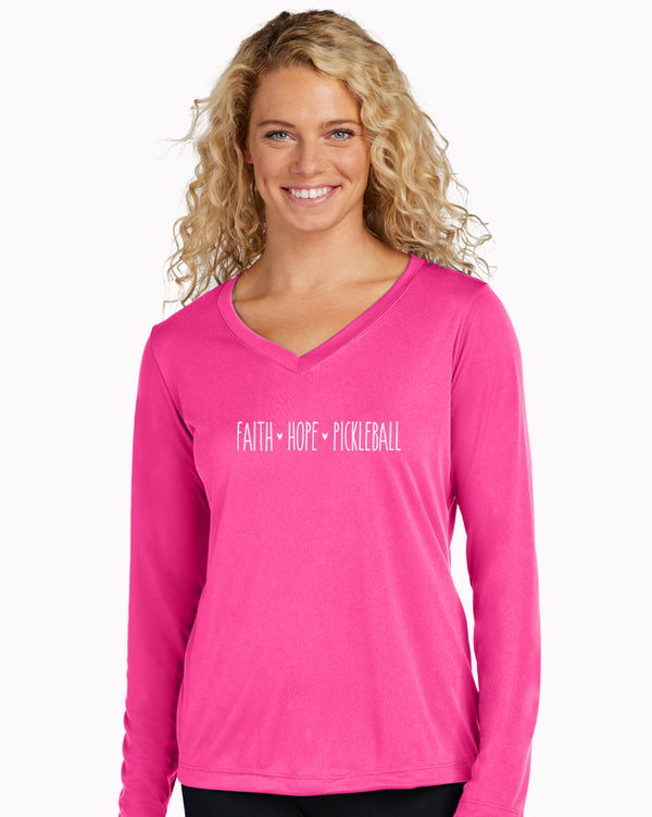 Hope Pickleball Long Sleeve Performance Shirt