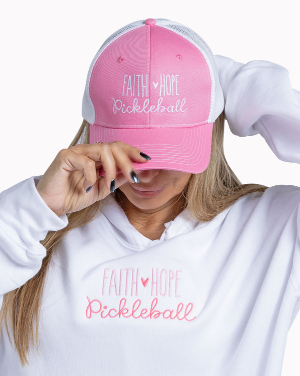 Hope Pickleball Snapback Trucker Hat