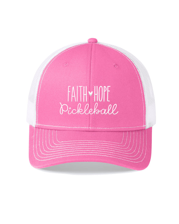 Hope Pickleball Snapback Trucker Hat