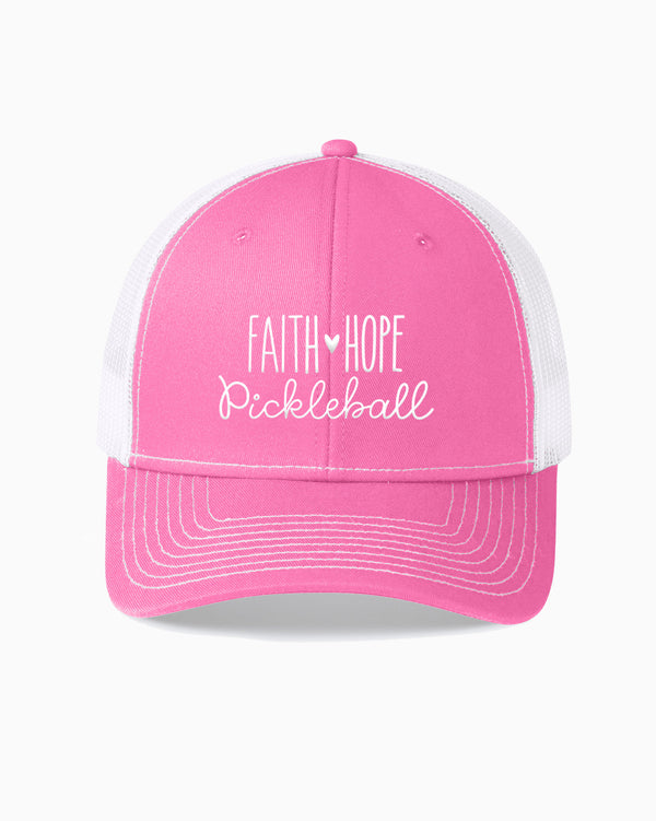Hope Pickleball Snapback Trucker Hat