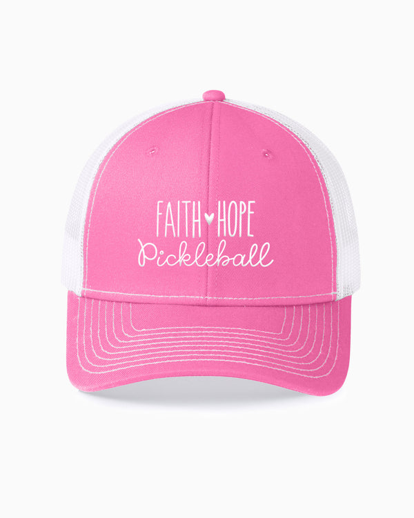 Hope Pickleball Snapback Trucker Cap