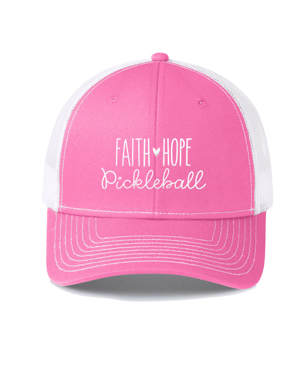 Hope Pickleball Snapback Trucker Hat