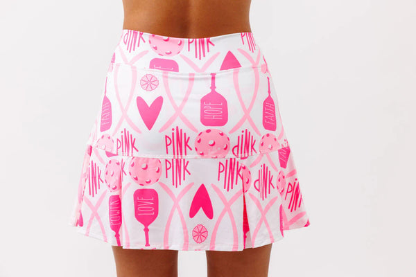 Pickleball Bella Drop Pleat Skort Hope