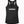 Lobber Pickleball Tank Top Women's Black Performance Fabric