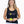 Love Pickleball Tank Top Women's Black Performance Fabric