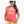 Love Pickleball Tank Top Women's Coral Performance Fabric