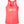 Love Pickleball Tank Top Women's Coral Performance Fabric