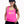 Love Pickleball Tank Top Women's Pink Performance Fabric