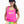 Love Pickleball Tank Top Women's Pink Performance Fabric