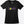 Love Pickleball V-neck T-shirt Women’s Black Performance Fabric