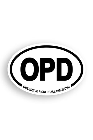 Pickleball Sticker