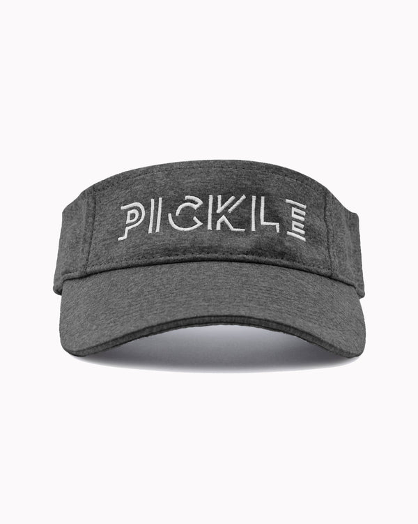 Pickle Pickleball Visor Graphite Jersey Fabric