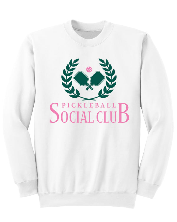 Pickleball Social Club Crew Neck Sweatshirt