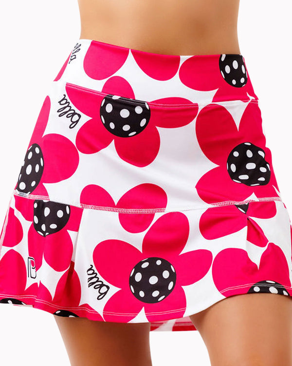 Poppy Drop Pleat Skort