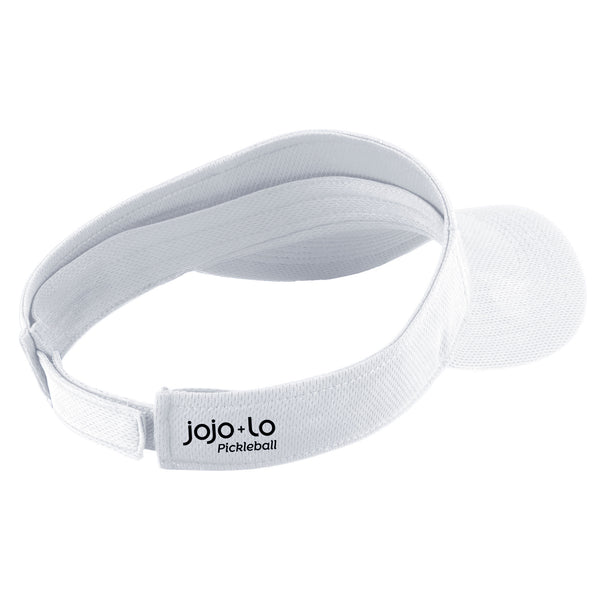 Banger Pickleball Visor White Performance Fabric