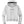 Statement Pickleball Cropped Fleece Hoodie Women's Light Heather Grey