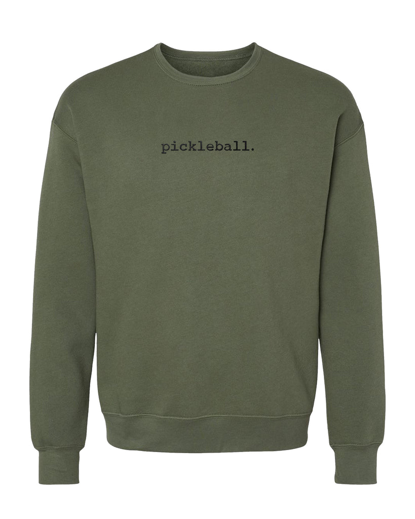 Statement Pickleball Sweatshirt Green