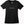 Statement Pickleball V-neck T-shirt Women’s Black Performance Fabric