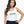 Glitter Flake XOXO Pickleball Tank Top Women's White Performance Fabric