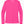 Glitter Flake XOXO Pickleball Long Sleeve V-neck Tee Pink Performance Fabric
