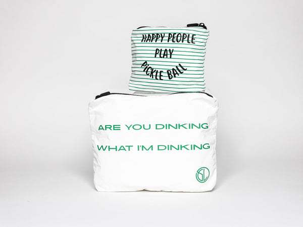 Pickleball Organizer Bag-Happy People Play Pickleball